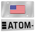 Stainless Steel Mirror Polish License Plate (Overseas Production)